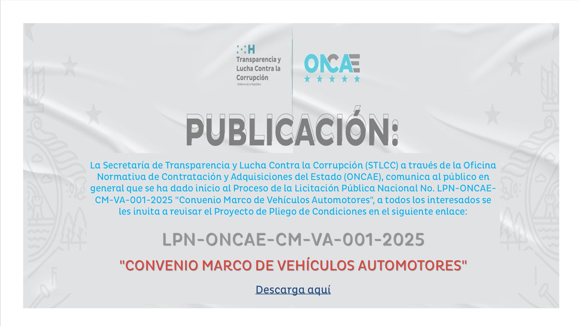 Header CM - Vehiculos (Pliego de Condiciones)